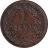 Austria - 1 kreuzer - Franz Jospeh I - 1891 - No243