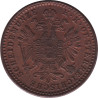 Austria - 1 kreuzer - Franz Jospeh I - 1861 A - No244