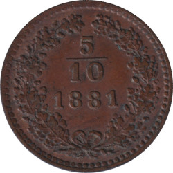 Austria - 5/10 kreuzer -...