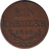 Austria - 1 kreuzer - Franz II - Shield - 1816 S - No248