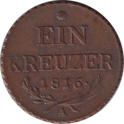 Austria - 1 kreuzer - Franz...