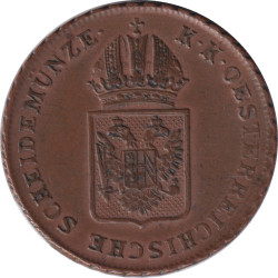 Austria - 1 kreuzer - Franz II - Shield - 1816 A - No250