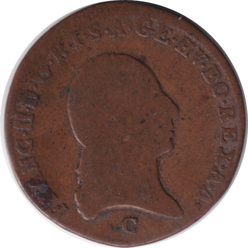 Austria - 3 kreuzer - Franz II - Double-headed Eagle - 1800 S - No252