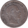 Austria - 10 kreuzer - Franz Jospeh I - Mature head - 1868 - No261