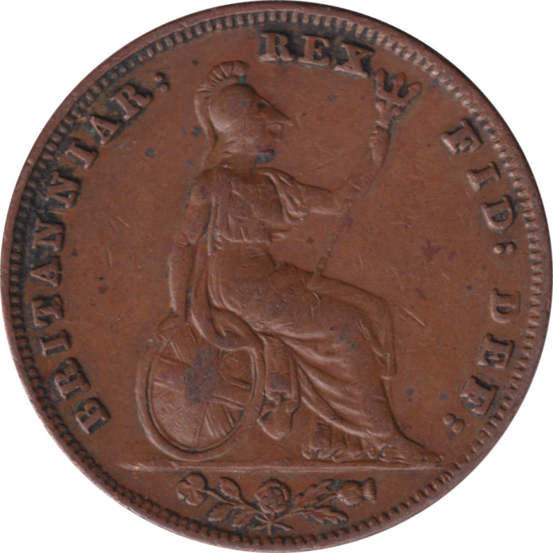 United Kingdom - 1 farthing - William IV - 1837 - No667
