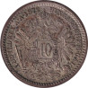 Austria - 10 kreuzer - Franz Jospeh I - Mature head - 1872 - No264