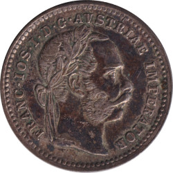 Austria - 10 kreuzer - Franz Jospeh I - Mature head - 1872 - No264