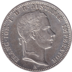 Austria - 1/4 florin - Franz Jospeh I - Large eagle - 1857 A - No269