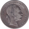 Austria - 1 florin - Franz Jospeh I - Fourth head - 1877 A - No270