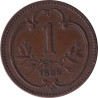 Austria - 1 heller - Franz Jospeh I - Type 1 - 1898 - No275