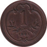 Austria - 1 heller - Franz Jospeh I - Type 1 - 1901 - No276