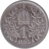 Austria - 1 corona - Franz Jospeh I - Mature head - 1895 - No279