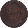 United Kingdom - 1 penny - Victoria - Buste agé -  1900 - No670