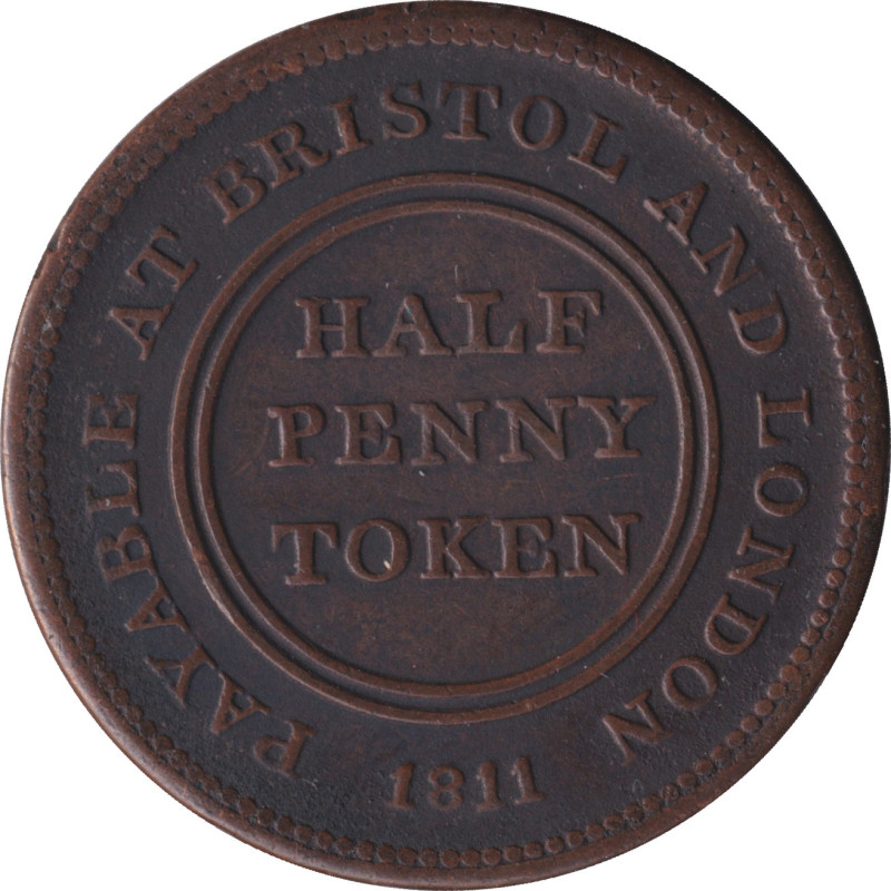United Kingdom - 1/2 penny - Token - 1811 - No309