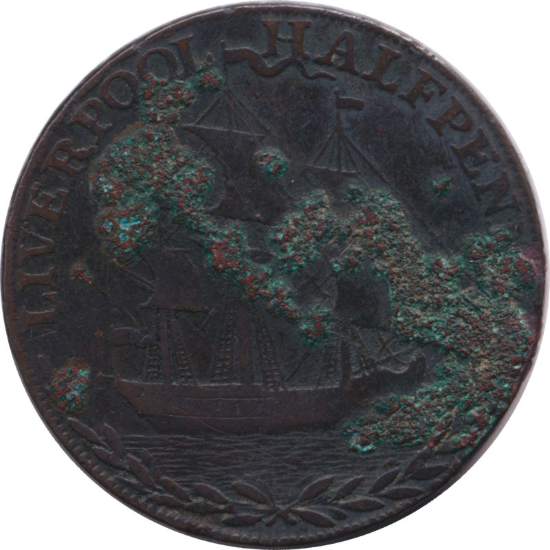 United Kingdom - Token - 1/2 penny - 1791 - No316