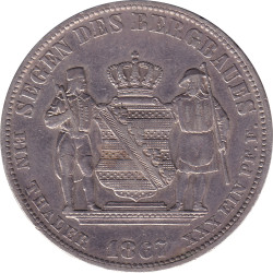 Allemagne - 1 thaler - 1867...