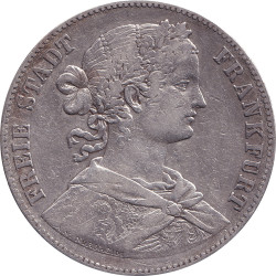 German States - 1 thaler - Cérès - Type 3 - 1860 - No416
