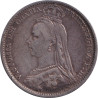 United Kingdom - 6 pence - Victoria - Buste du Jubilé - 1889 - No840