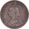 United Kingdom - 2 florins - Victoria - Buste du Jubilé -  1889 - No829