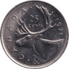 Canada - 25 cents - Elizabeth II - Mature bust - 1971 - No845