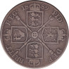 United Kingdom - 2 florins - Victoria - Buste du Jubilé -  1889 - No829