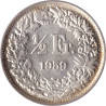 Swiss Confederation - 1/2 franc - Helvetia debout - 1959 B - No851