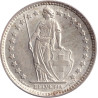 Swiss Confederation - 1/2 franc - Helvetia debout - 1958 B - No853