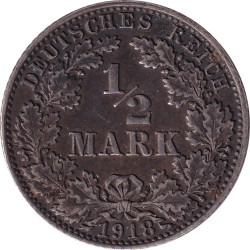 Germany - 1/2 mark -...