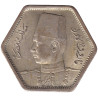 Egypt - 2 piastres - Farouk - Polygonale - ١٩٤٤ - ١٣٦٣ (1944) - No866