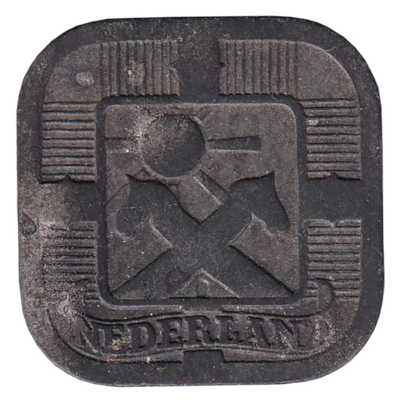 Netherlands - 5 cents - Two horse heads - 1941 - No746