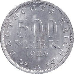 Germany - 500 mark - Eagle - 1923 A - No823