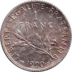 France - 1 franc - Semeuse...