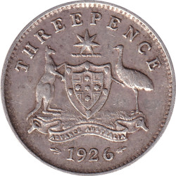 Australia - 3 pence - George V - 1926 - No946