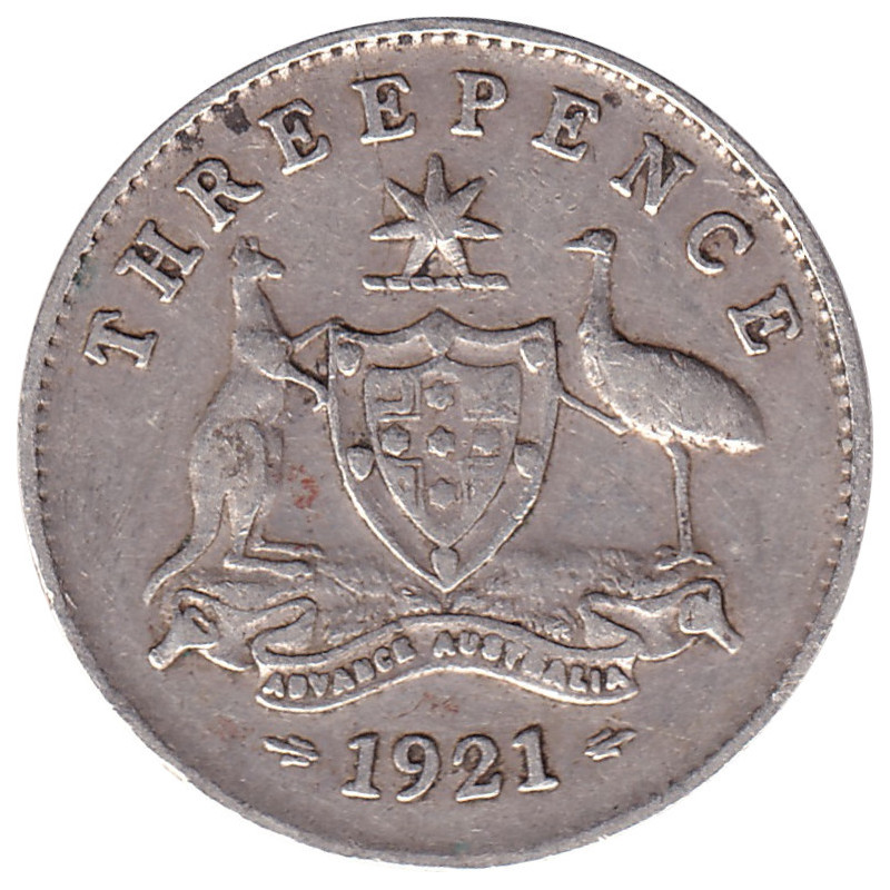 Australia - 3 pence - George V - 1921 - No947