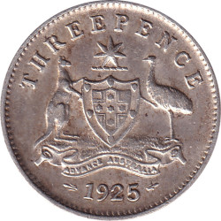Australia - 3 pence - George V - 1925 - No949