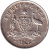 Australia - 3 pence - George V - 1925 - No949