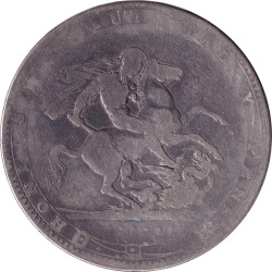 United Kingdom - 1 crown - Georges III - Old head - 1820 LX (1820) - No999