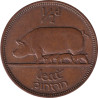 Ireland - 1/2 penny - SAORSTAT EIREANN - 1937 - No215
