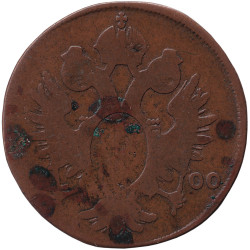 Austria - 1 kreuzer - Franz II - Double-headed Eagle - 1800 C - No247