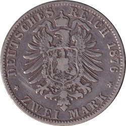 Germany - 2 mark - 1876 J  - No417