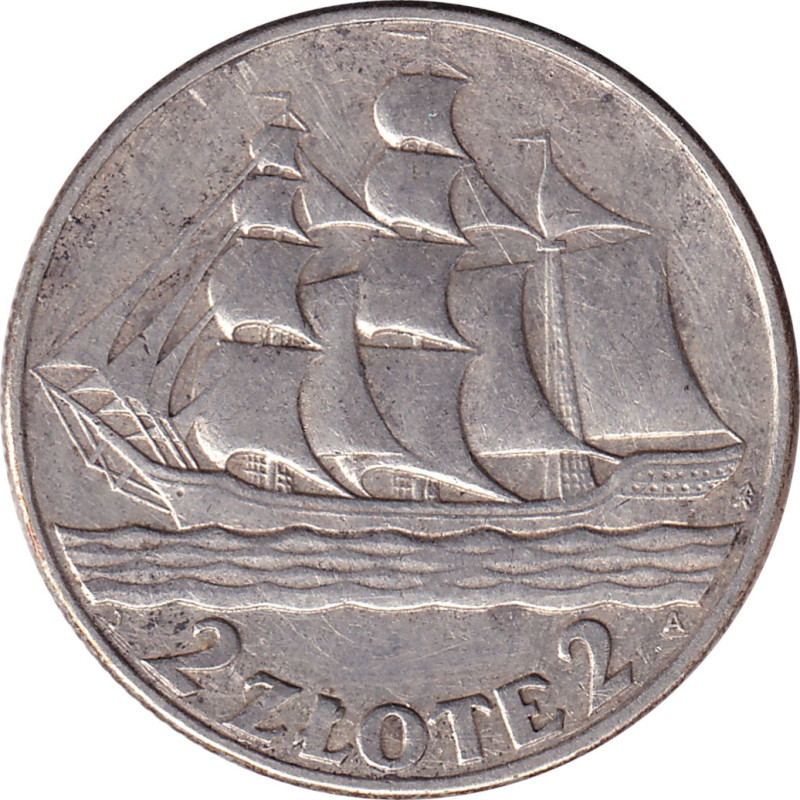 Poland - 2 zlote - Port de Gdynia - 1936 - No428