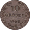 Poland - 10 groszy - Nicolas I - Type 2 - 1840 - No430