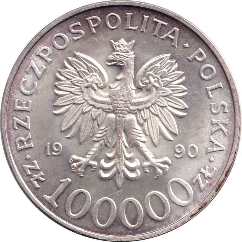 Poland - 10000 zlotych - Solidarité - 1990 MW - No431