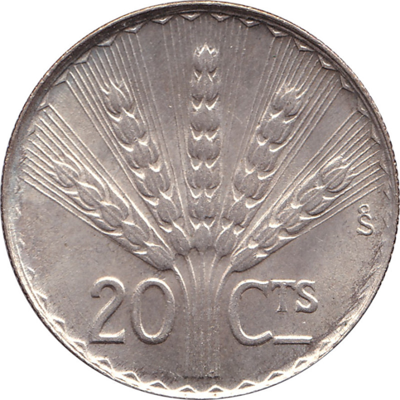 Uruguay - 20 centésimos - Morlon - 1942 - No433