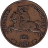 Lithuania - 50 centu - Chevalier - 1925 - No454