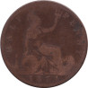 United Kingdom - 1/2 penny - Victoria - Mature bust - 1874 - No458