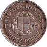 United Kingdom - 3 pence - George VI - 1944 - No510