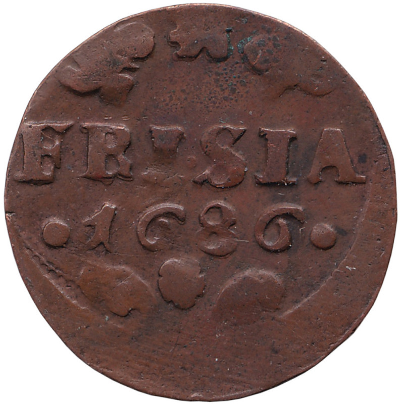 West Frisia - Duit 1686 - No529