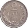 Latvia - 2 lati - Armoiries - 1925 - No534