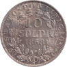 Papal States - 10 soldi - Pie XI - 1868 - XXII (1868) R - No638